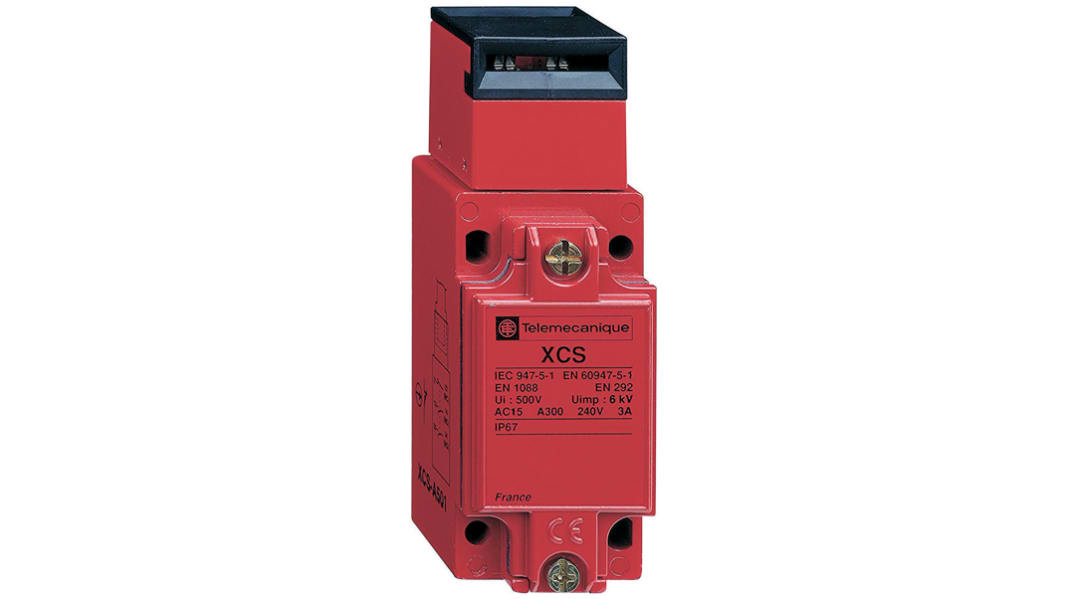 Interruttore di interblocco di sicurezza Telemecanique Sensors XCSA, 2NA/1NC, A chiave, IP67, 240V, 6A