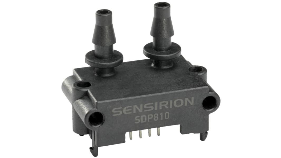 Sensirion, 差圧センサ, 差圧センサ, 基板実装, 4-Pin, 5.5 V