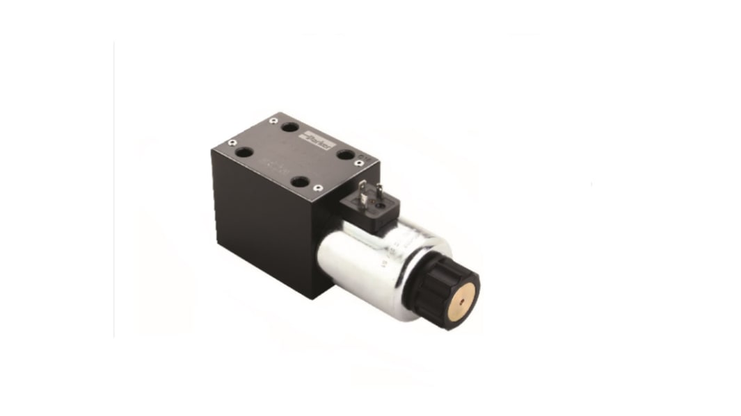 Vanne de commande directionnelle Parker, réf D1VW020BNJW, CETOP 3, tiroir type B, 24V c.c.