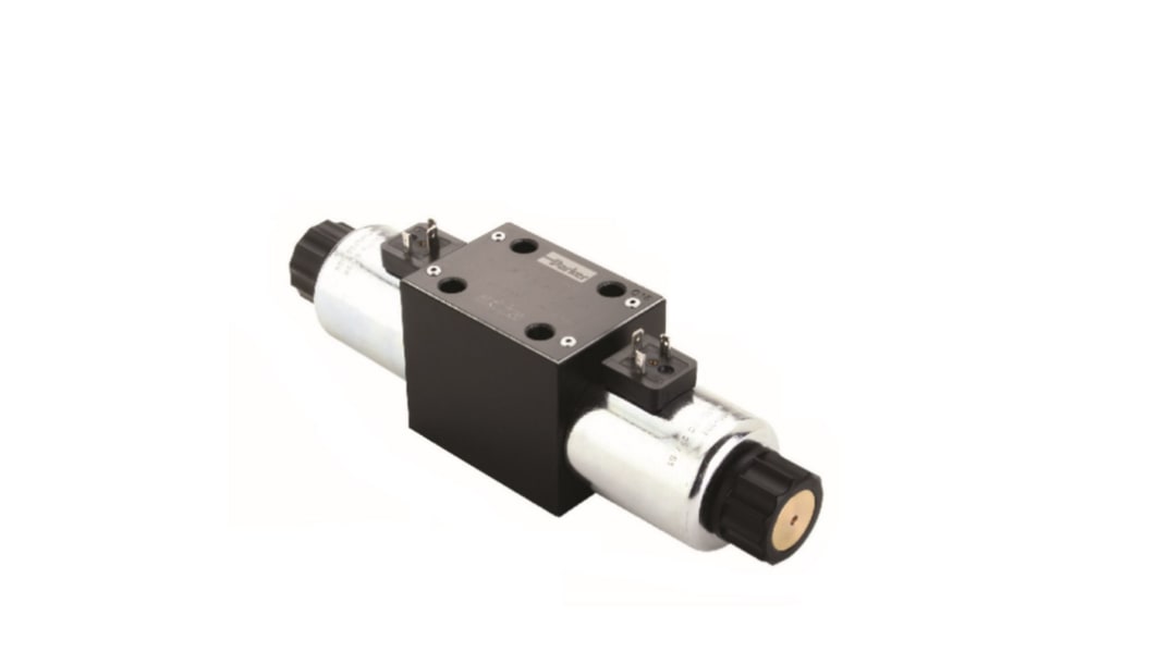 Parker, D1VW001CNJW Solenoid Actuated Directional Control Valve, CETOP 3, C, 24V dc