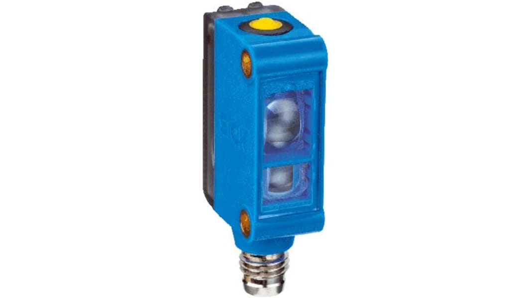 Sensori di contrasto SICK, Led RGB, rilevamento 12,5 mm, uscita PNP, 50 mA