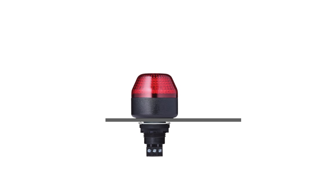 AUER Signal 信号灯 LED灯赤 24 V ac/dc IBMシリーズ 801502405