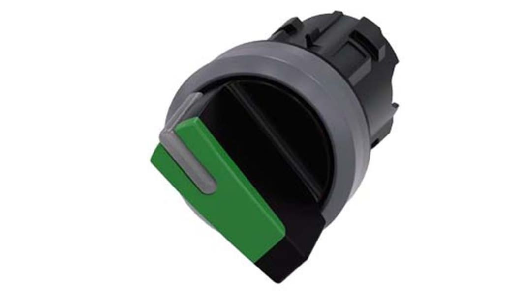 Siemens SIRIUS ACT 2-position Selector Switch, Momentary, 22mm Cutout