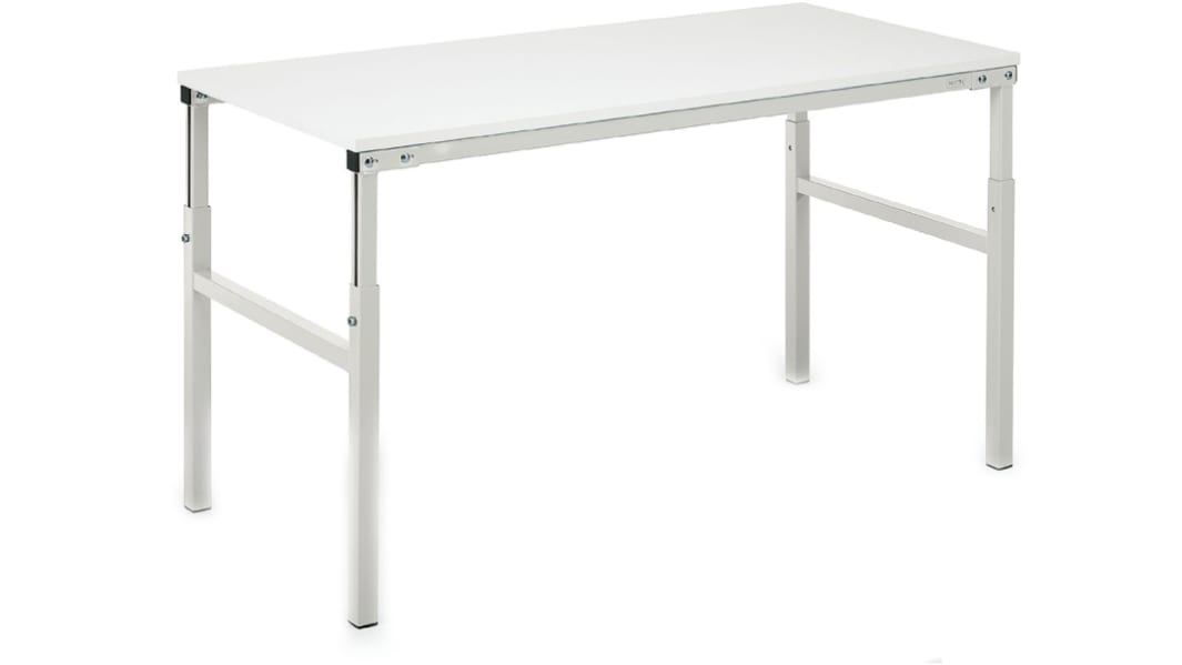 Banco da lavoro ESD Treston TP718 ESD, 700mm x 1800mm x 650 → 900mm, carico 300kg