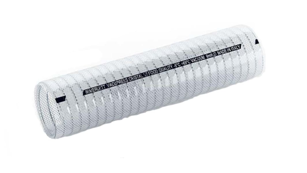 Contitech Klar Gummislange, ID: 38mm, L: 10m, anvendelser: Fødevarer