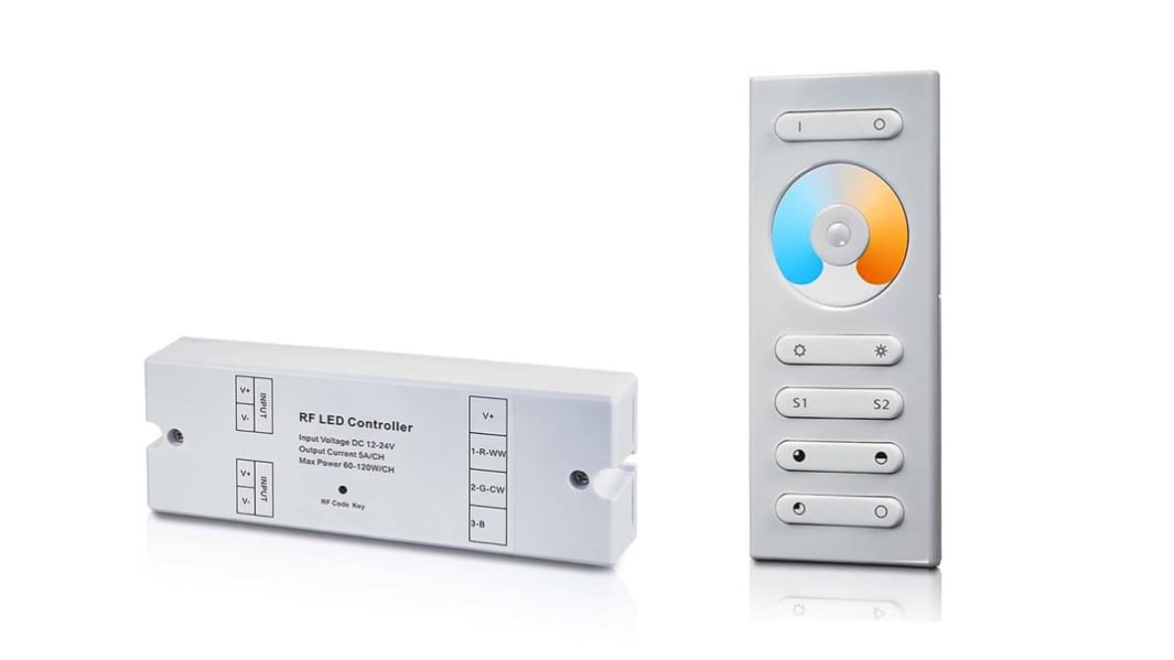 Tuneable white RF Remote Controller Kit
