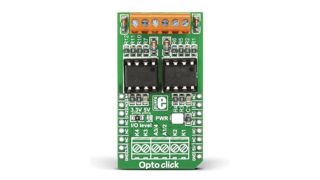 Module de développement de communication et sans fil MikroElektronika OPTO click