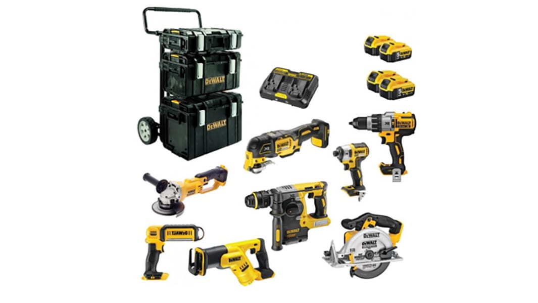 Mallette à outils électriques sans fil DeWALT 5Ah Li-ion Type C - Prise européenne