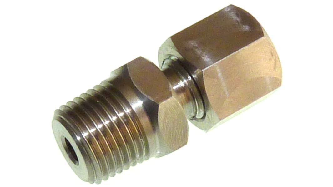 RS PRO M8 Compression Fitting for Use with Thermocouple or PRT Probe, RoHS Compliant Standard