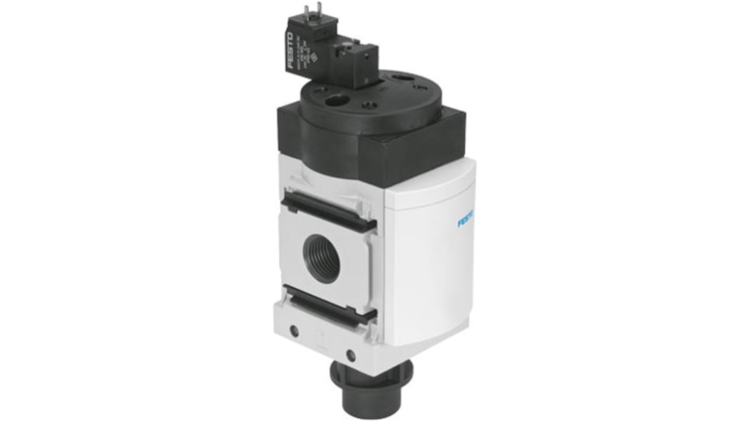 Festo Pneumatiske solenoidventiler, serie MS4, G 1/4, 3/2, Elektrisk, Beslag, 2000l/min
