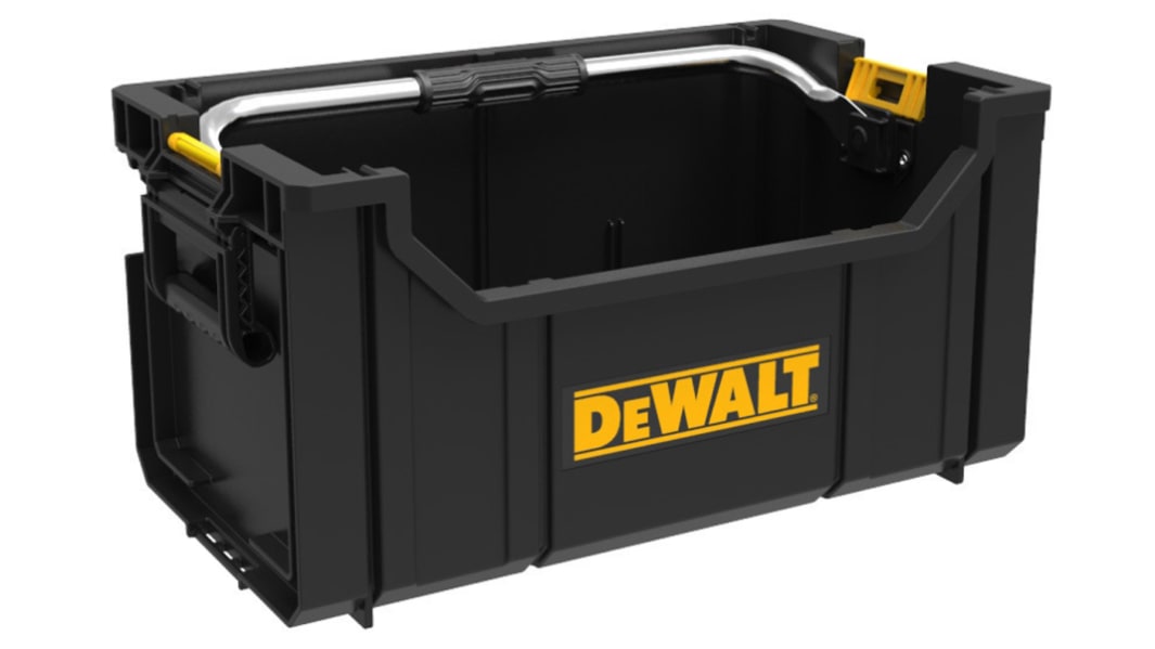 DeWALT Kunststoff Werkzeugbox Schwarz, L. 277mm B. 558mm H. 277mm, 20.0kg