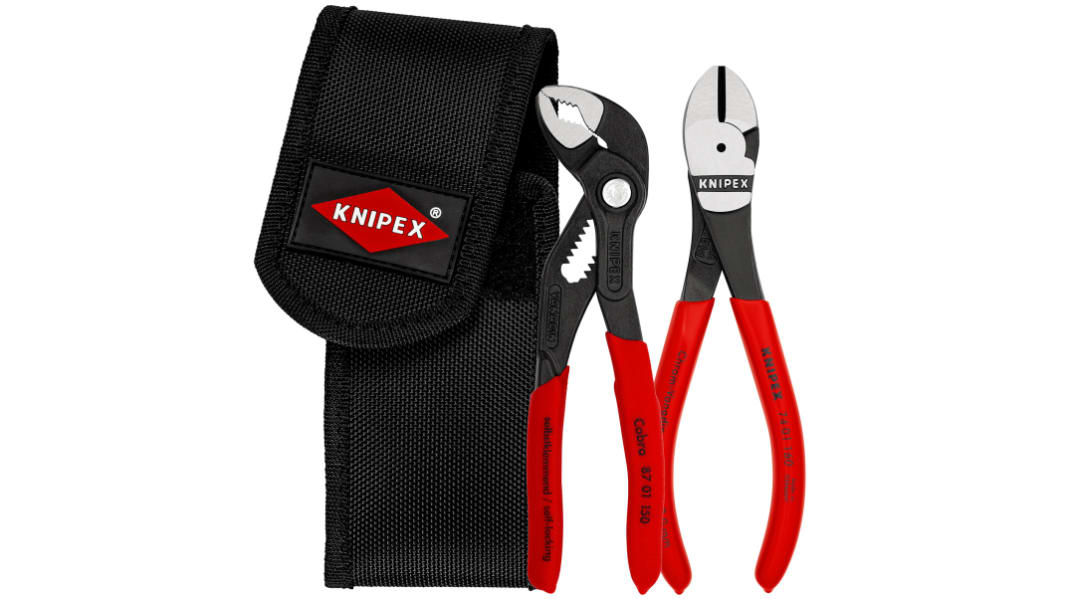 Knipex 2-Piece Plier Set, 185 mm Overall