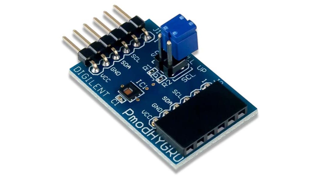 Digilent Pmod HYGRO: Digital Humidity and Temperature Sensor拡張モジュール 410-347