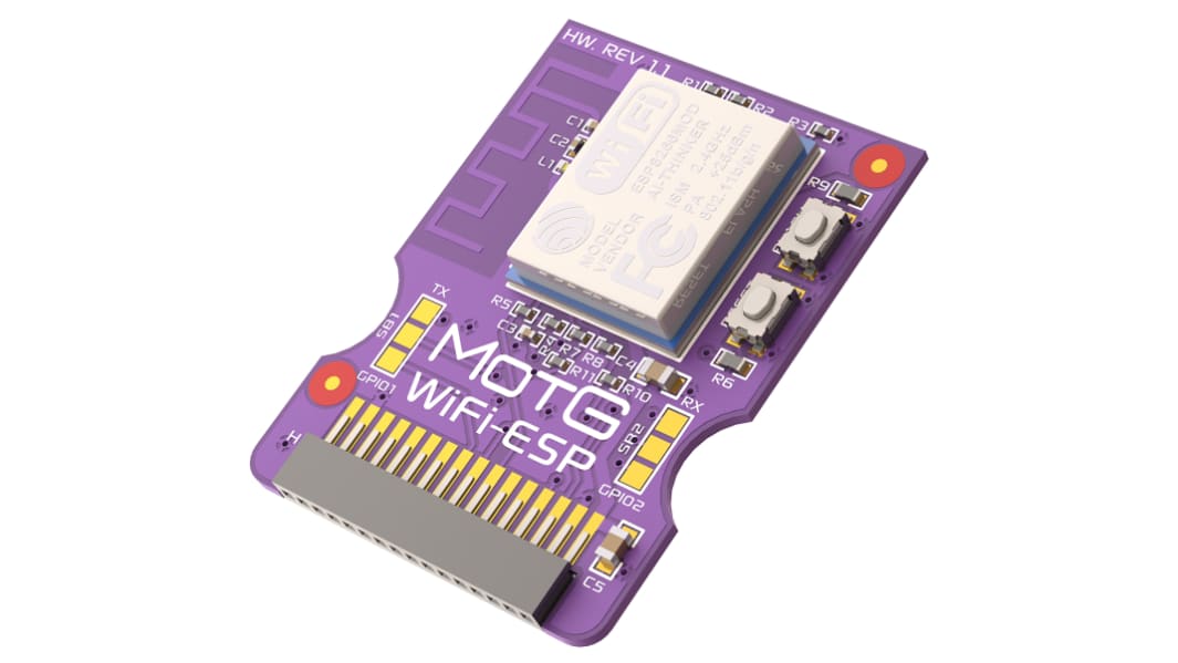 4D Systems Display-Interface Set WiFi für LCD-Anzeigemodule gen4 WLAN-Add-On-Modul MOTG