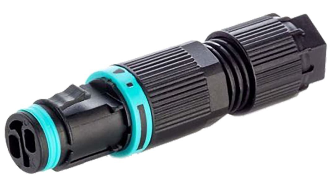 RS PRO, T-stykke-fatning, Hun, 1-Polet, Kabelmontering