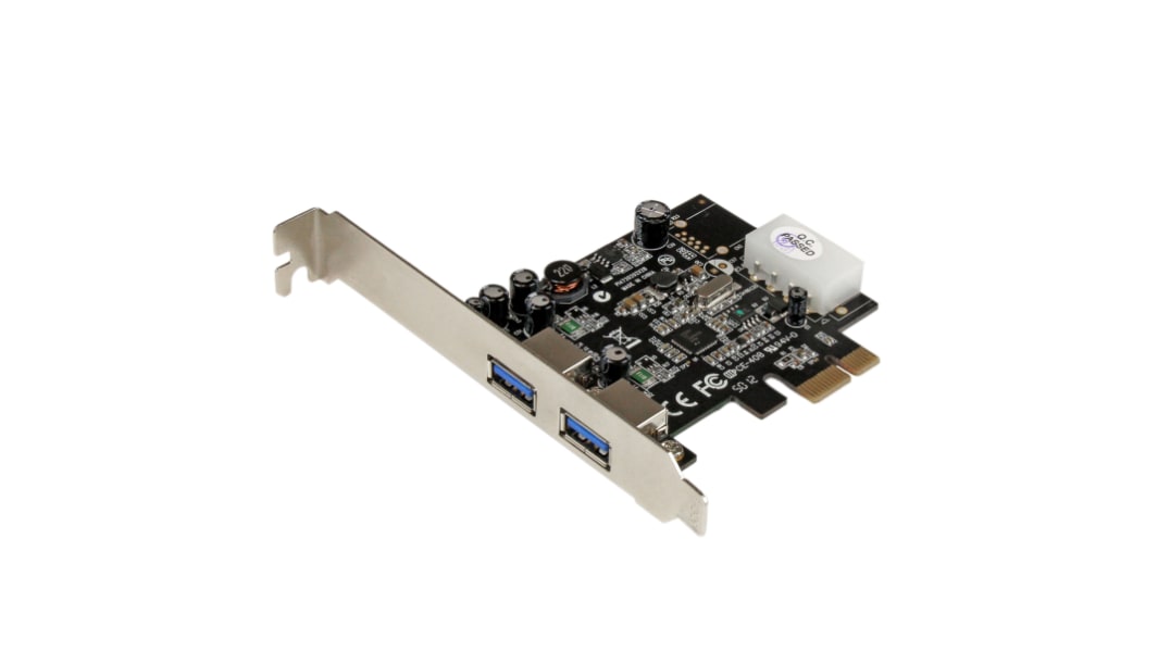 Karta USB, počet portů USB: 2, standard: USB 3.0, typ USB: USB A, typ sběrnice: PCIe