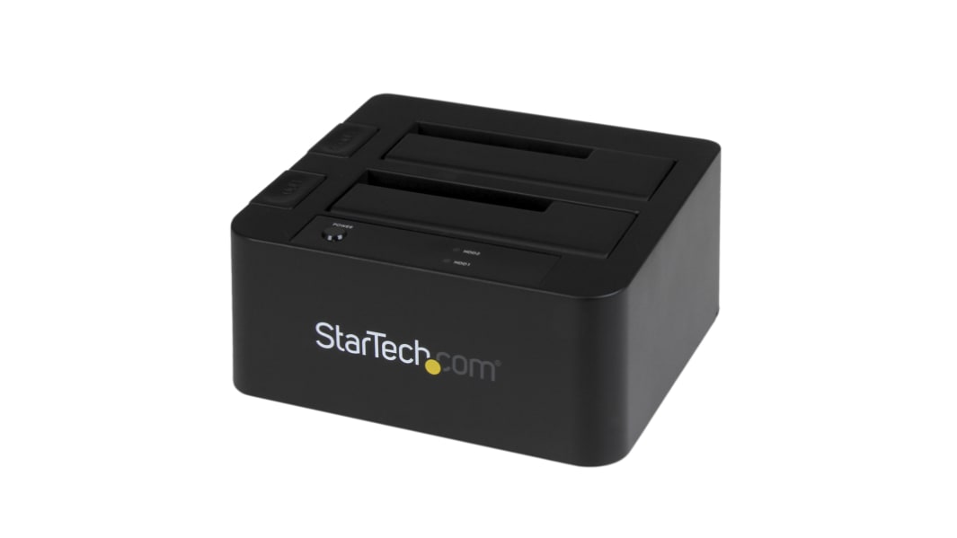 StarTech.com eSATA, USB 3.0 Hard Drive Docking Station for 2 Drives SATA Hard Drive 2.5 x 3.5in