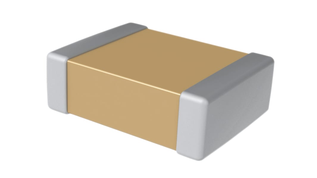 Condensatore ceramico multistrato MLCC, AEC-Q200, 1210 (3225M), 270nF, ±5%, 50V cc, SMD, U2J