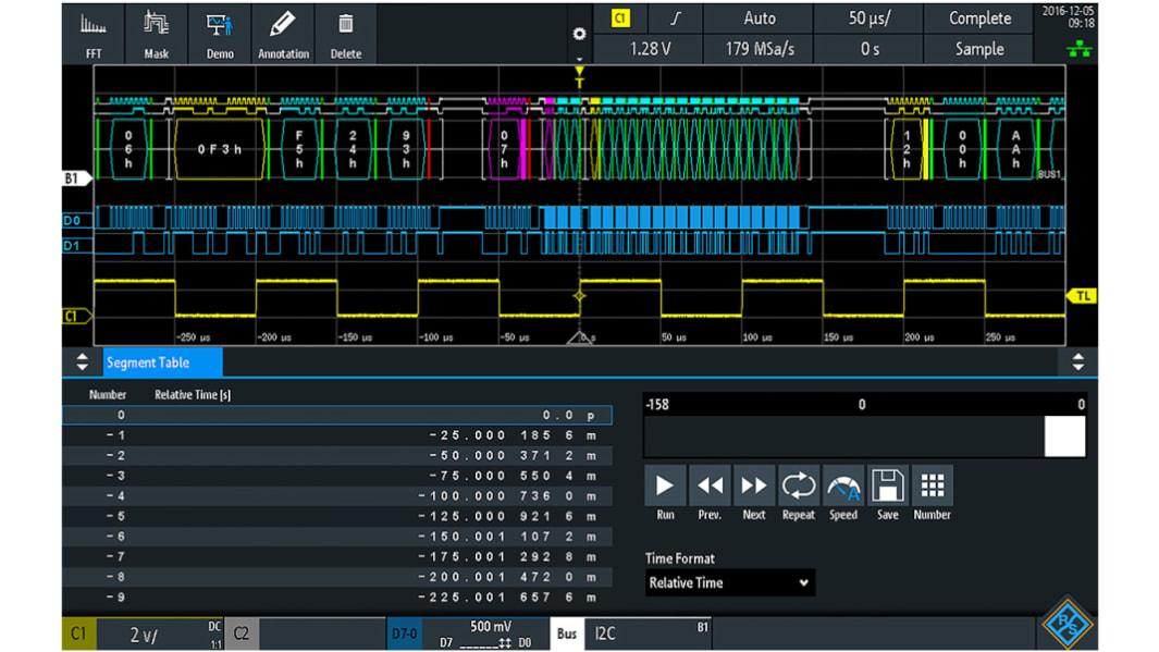 Rohde & Schwarz Oscilloscope Software for Use with RTB2000 Digital Oscilloscope