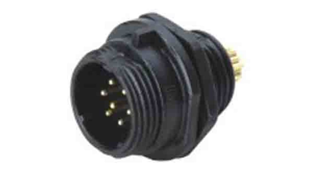 RS PRO Circular Connector, 2 Contacts, Front Mount, Miniature Connector, Socket, Male, IP68