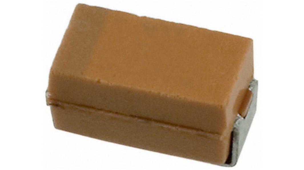 KYOCERA AVX 4.7μF Niobium Capacitor 6.3V dc ±20%, Surface Mount 3.2mm, NOJ