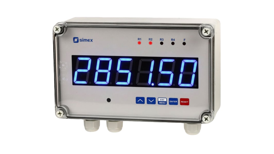 Simex SLIK-638 Counter, 6 Digit LED, 90Hz, 230 V ac