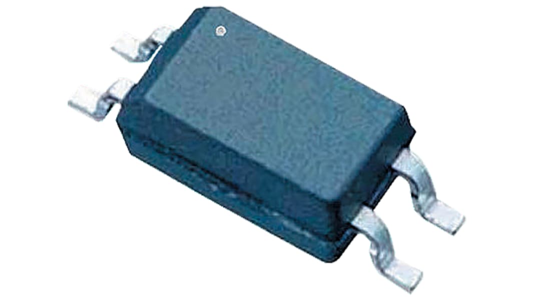 Toshiba, TLP291(GR-TP,SE(T DC Input Phototransistor Output Optocoupler, Surface Mount, 4-Pin SO