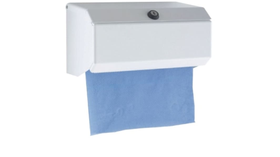Tork Couch Roll Papierhandtuchspender, Metall, Weiß, 160mm x 155mm x 560mm
