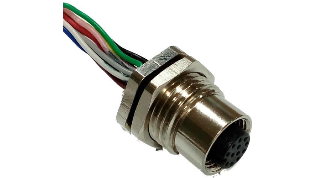 RS PRO Circular Connector, 12 Contacts, M12 Connector, Socket, Female, IP67