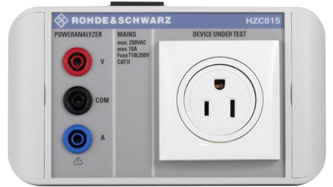 Adaptér pro analyzátory kvality elektrické energie HZC815-US, pro použití s: Analyzátor energie HMC8015 Rohde & Schwarz
