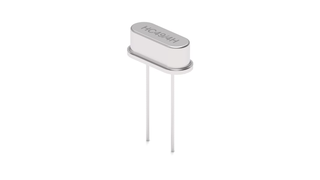IQD 6MHz Crystal Unit ±30ppm HC49/4H 2-Pin 11.05 x 4.7 x 4.1mm