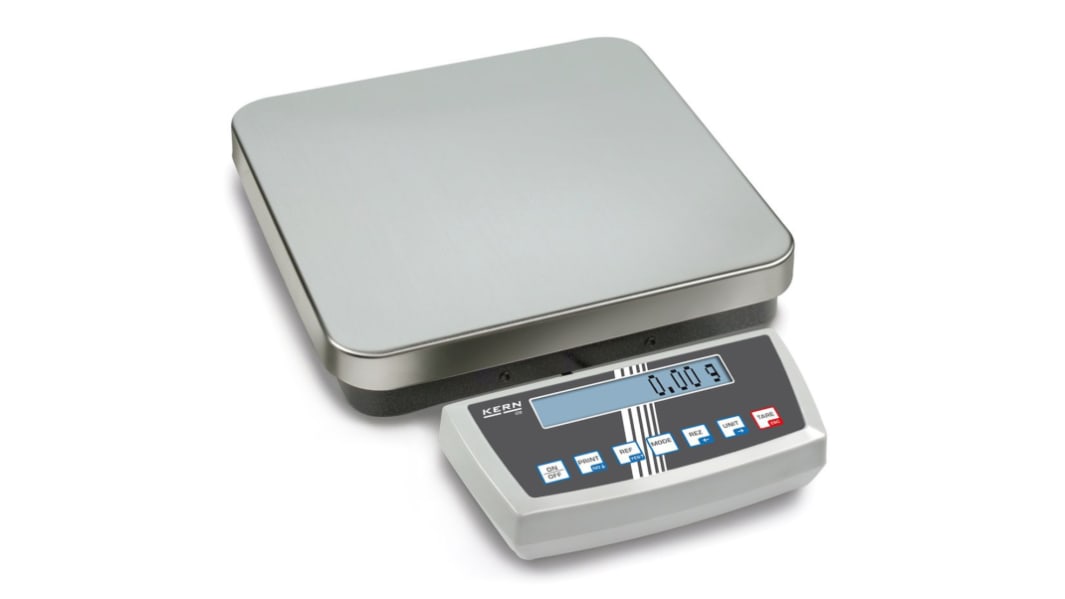 Balanza Kern DS 10K0.1S, calibrado RS, de 10kg, resolución 0,1 g., conteo de piezas, RS232