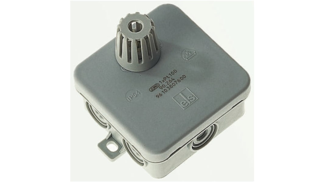 Jumo PT100 RTD Sensor, 2 Wire, Wall, Class B +80°C Max