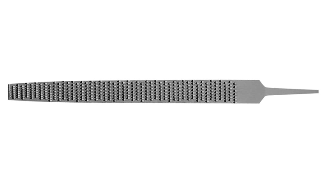 RS PRO Fil, Flad, Middelgrov, Raspe, Længde: 250mm