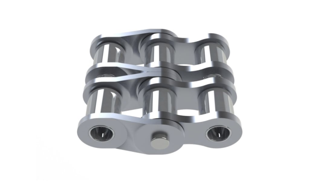 Maglia per catene a rulli, Sedis 207NIN9P05221, catena tipo 08B-2, in Acciaio inossidabile
