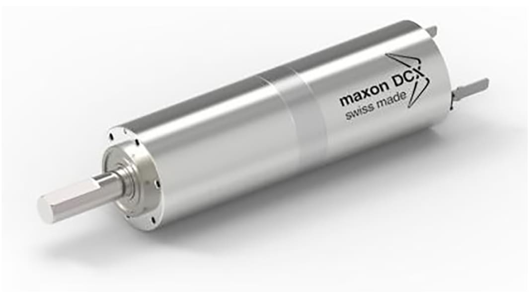 Maxon Brushed Geared DC Geared Motor, 24 W, 24 V dc, 3.3 Nm, 3.8 Nm, 43 rpm, 6mm Shaft Diameter