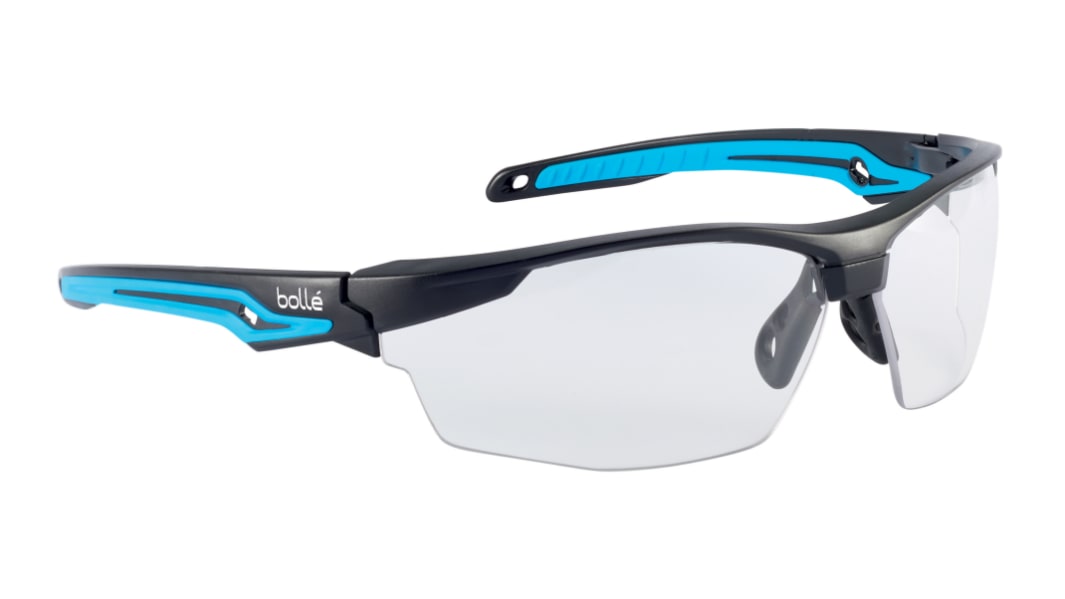 Bolle TRYON Anti-Mist UV Safety Glasses, Clear Polycarbonate Lens