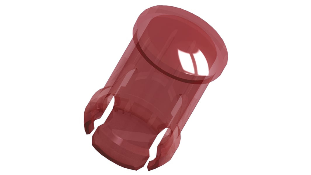 Lente LED Keystone, tipo Tapón de objetivo LED, para LED de orificio pasante