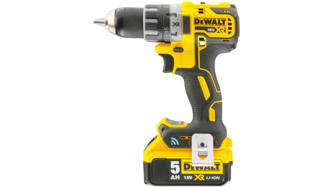 DeWALT Keyless 18V Cordless Drill Driver Li-Ion, Euro Plug