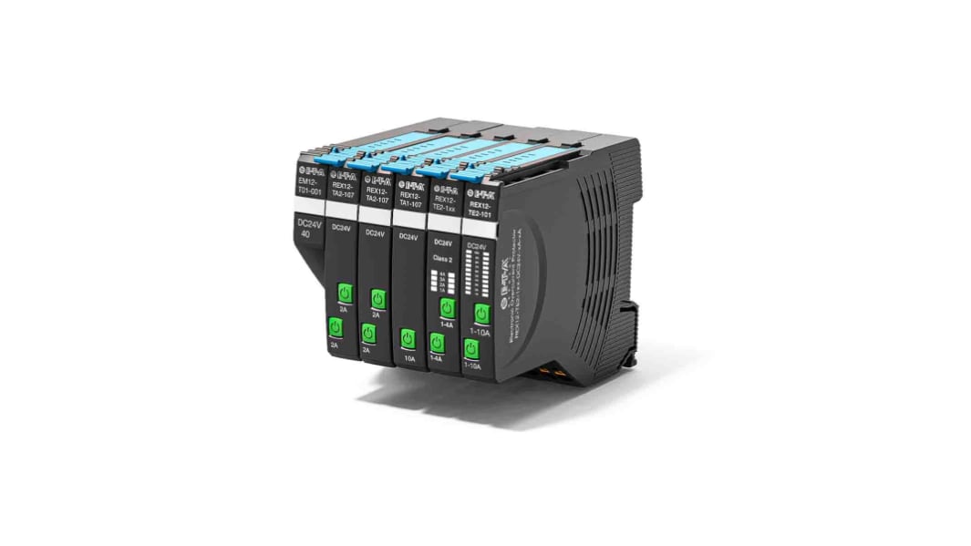 ETA REX12-T Rex12 Elektronischer Trennschalter 1, 4A 24V, DIN-Schienen-Montage L. 12.5mm x 12.5mm