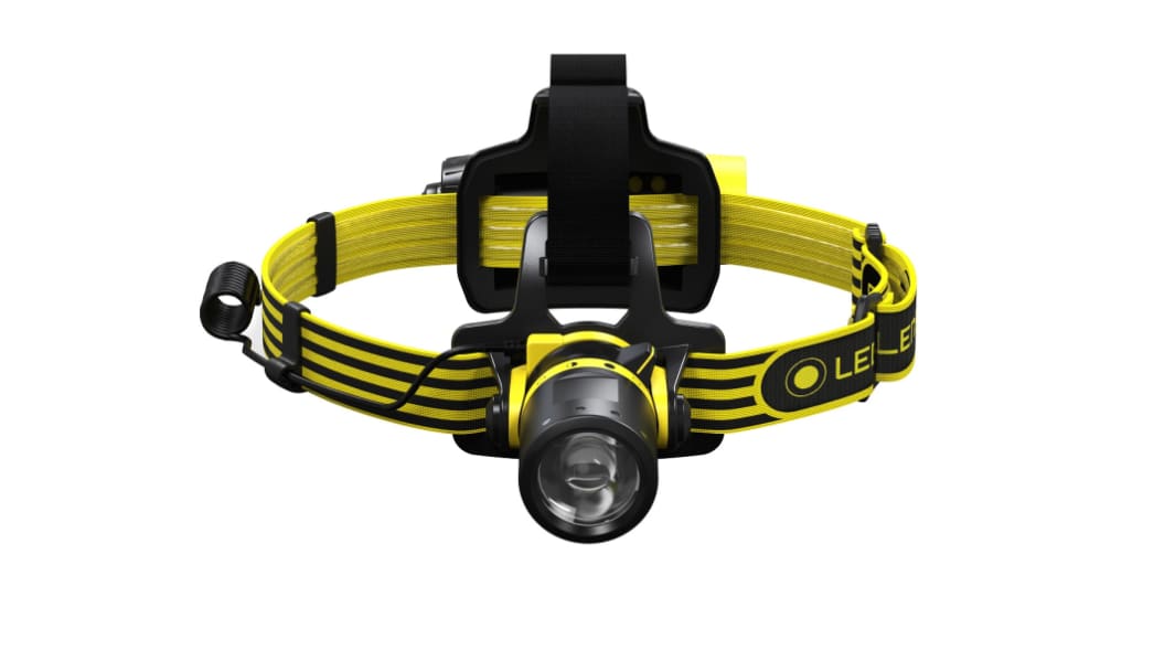 LEDLENSER EXH8 LED Stirnlampe 180 lm / 120 m, AA Batterien, ATEX Zone 0/20