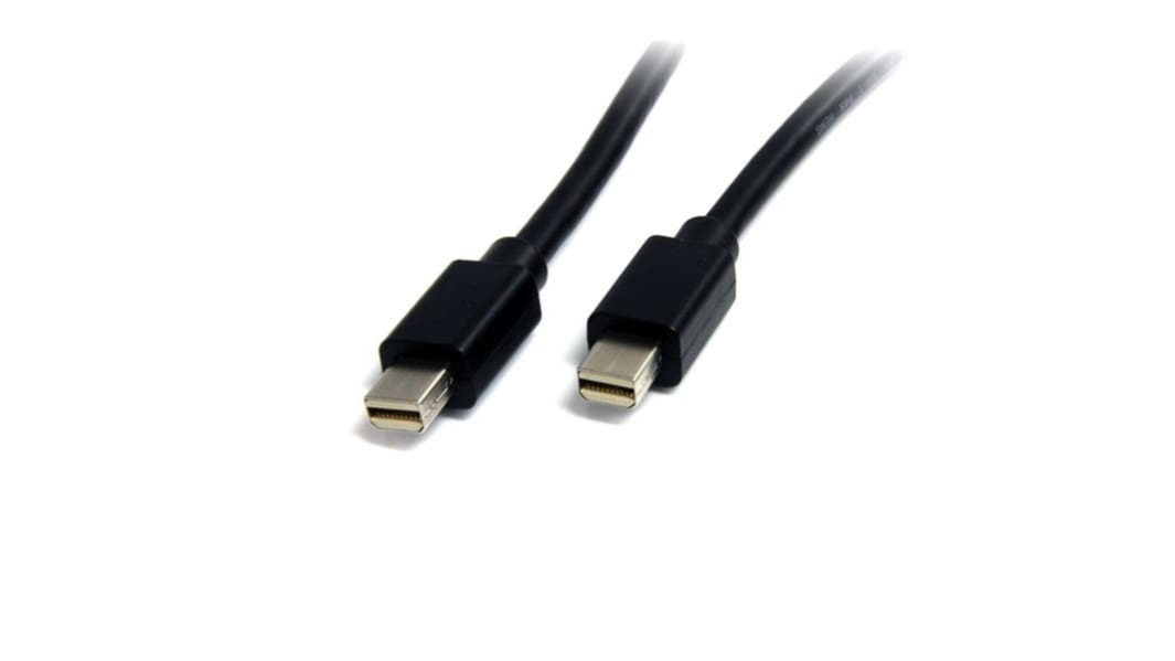 Cable DisplayPort negro StarTech.com, con. A: Mini Display Port macho, con. B: Mini Display Port macho, long. 2m