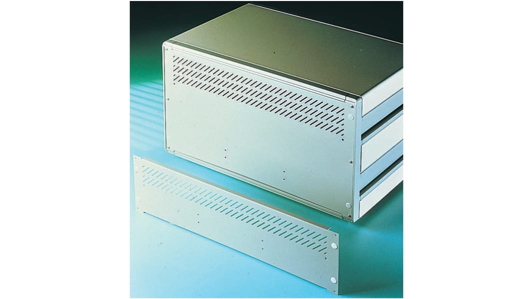 Panneau arrière 6U RS PRO, 84HP, Gris