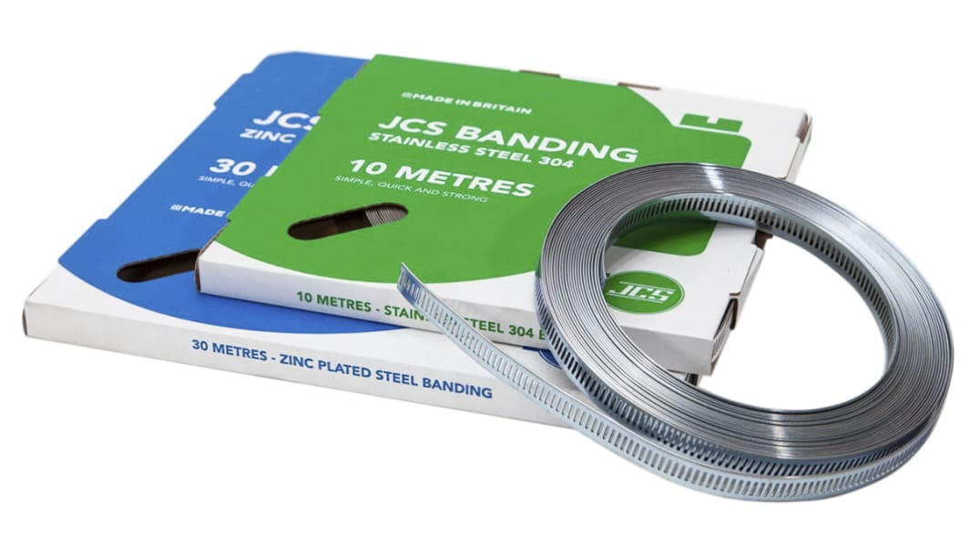 JCS 1 Piece Stainless Steel Hose Clip Banding