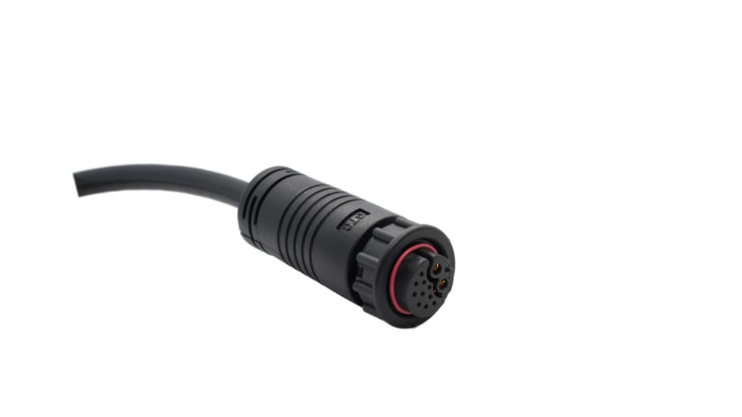 RS PRO Hybrid Power & Signal Connector, 2 + 10 Contacts, Cable, C4 Connector, Plug, Female, IP67