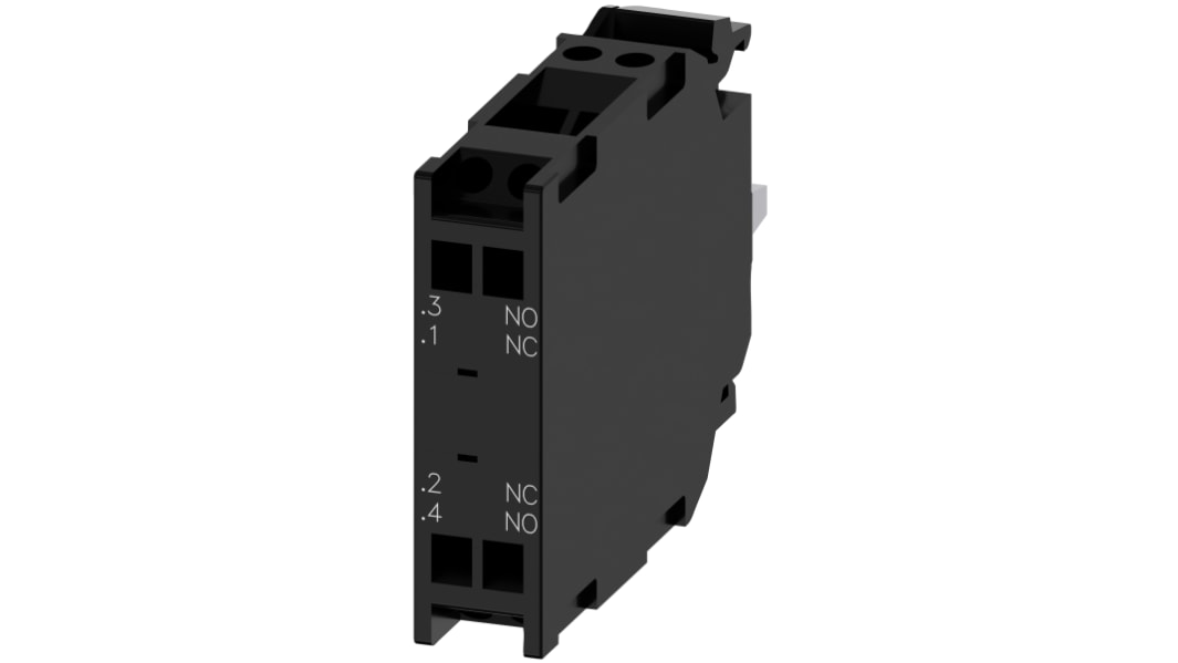 Blocco contatti Siemens, 1CO, 5 → 500V ca/cc