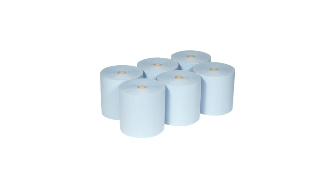 Kimberly Clark XL Papierhandtuch Rolle Blau, 354 x 198mm