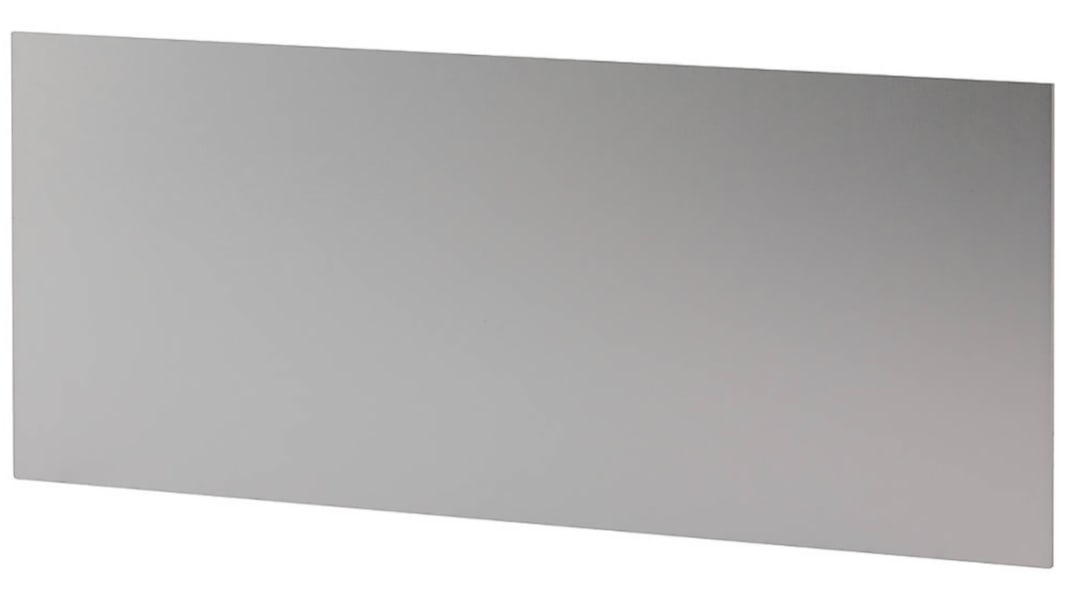 Panel Bopla de Aluminio de color Natural, 149 x 56.3 x 2mm, para usar con Cajas Ultramas