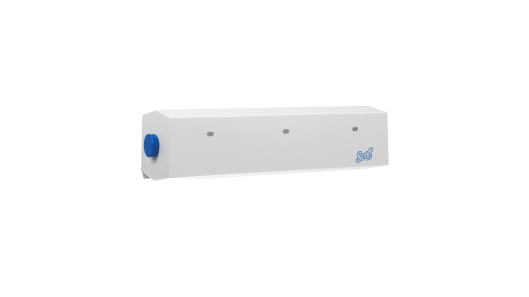 Kimberly Clark SCOTT Tuchspender B. 560mm H. 150mm T. 148mm Weiß, Wandmontage