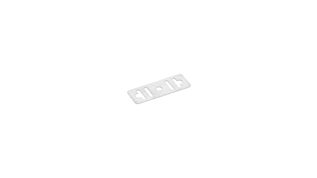 Clip serre-câbles RS PRO, Ø maximum 8mm, en Acier, type Clip serre-câbles